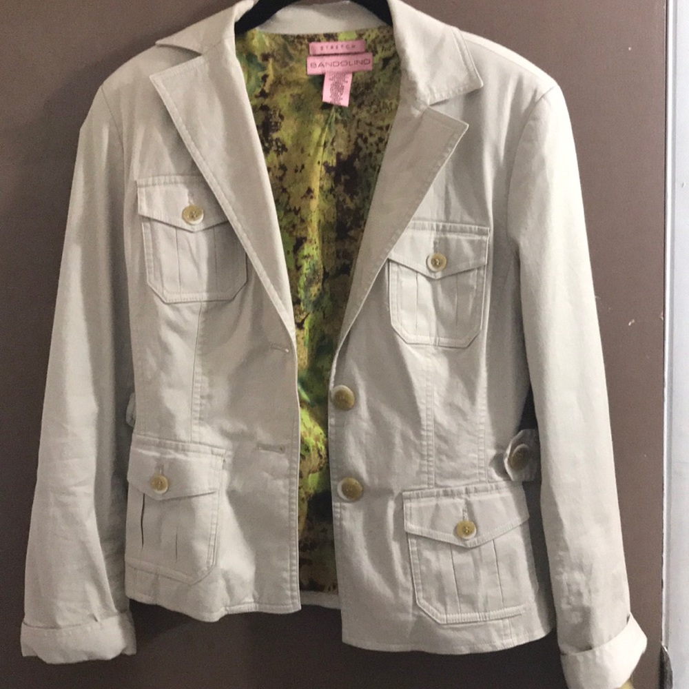 Bandolino khaki jacket